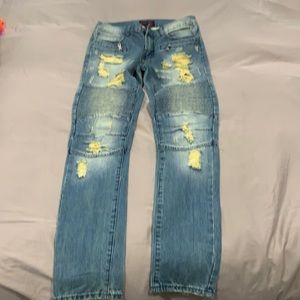 EMBELLISH MAN JEANS!!